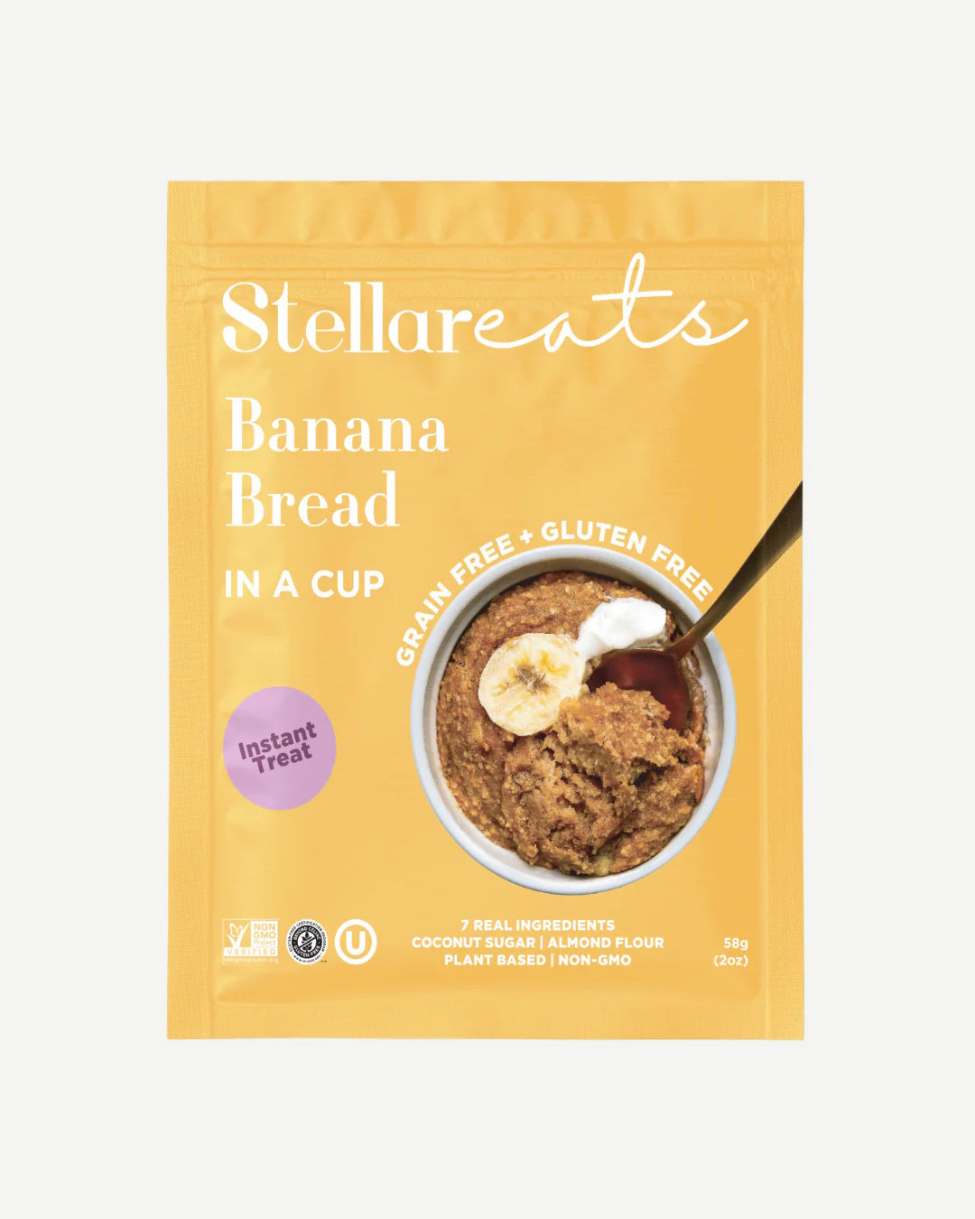 Instant Treat: Banana Bread In A Cup (Single or 8 Pack)