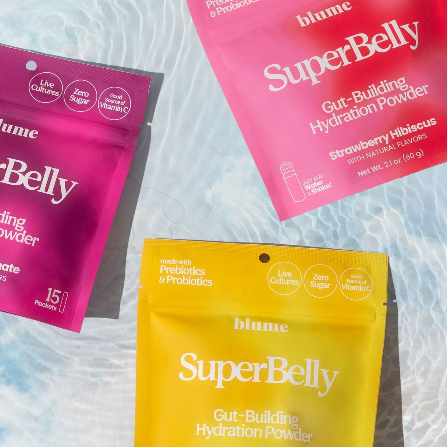 SuperBelly Gut-Building Hydration Powder - Lemon Ginger