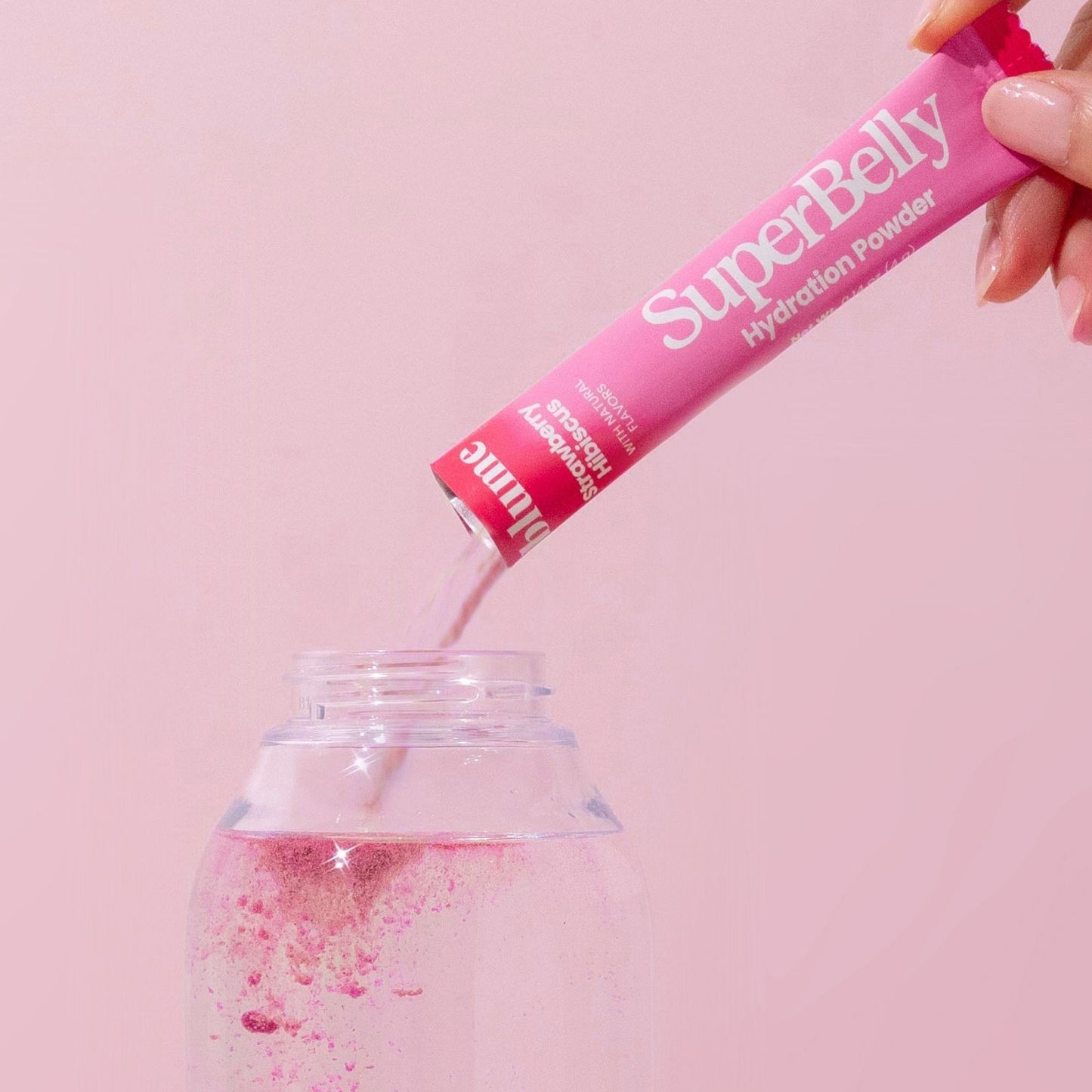 SuperBelly Gut-Building Hydration Powder - Strawberry Hibiscus