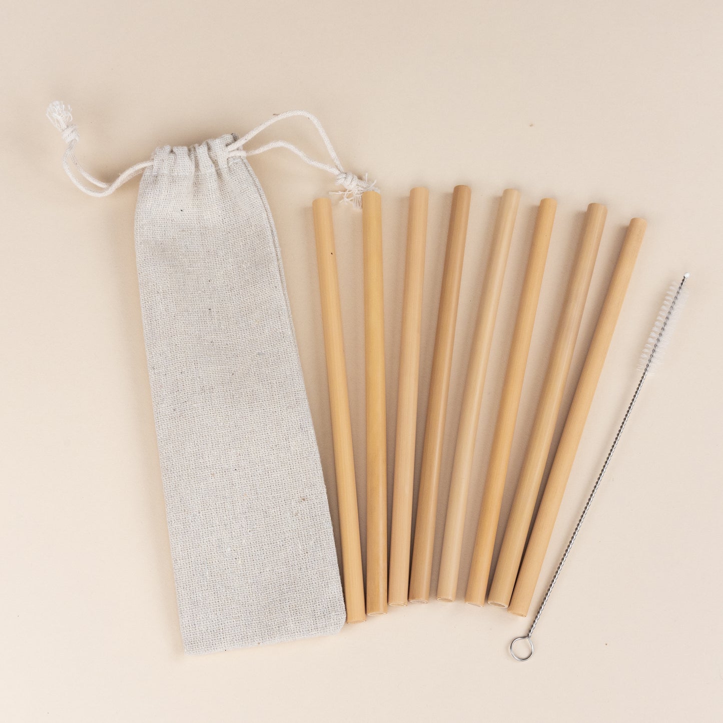 Reusable Bamboo Straw Sets