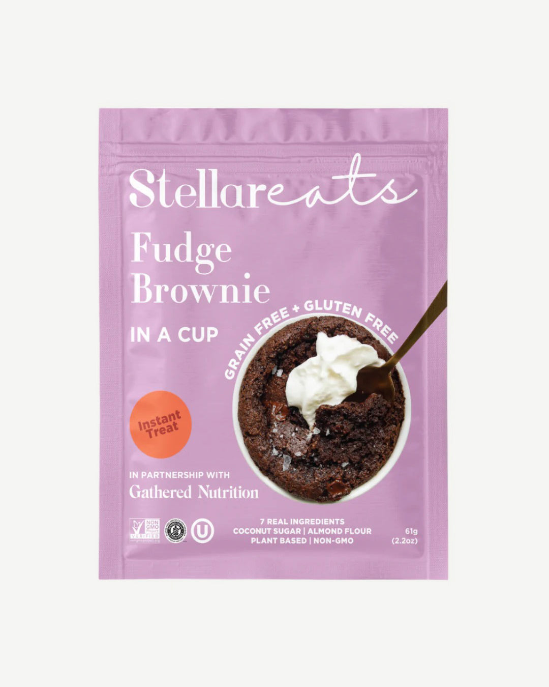 Instant Treat: Fudge Brownie In A Cup (Single or 8 Pack)