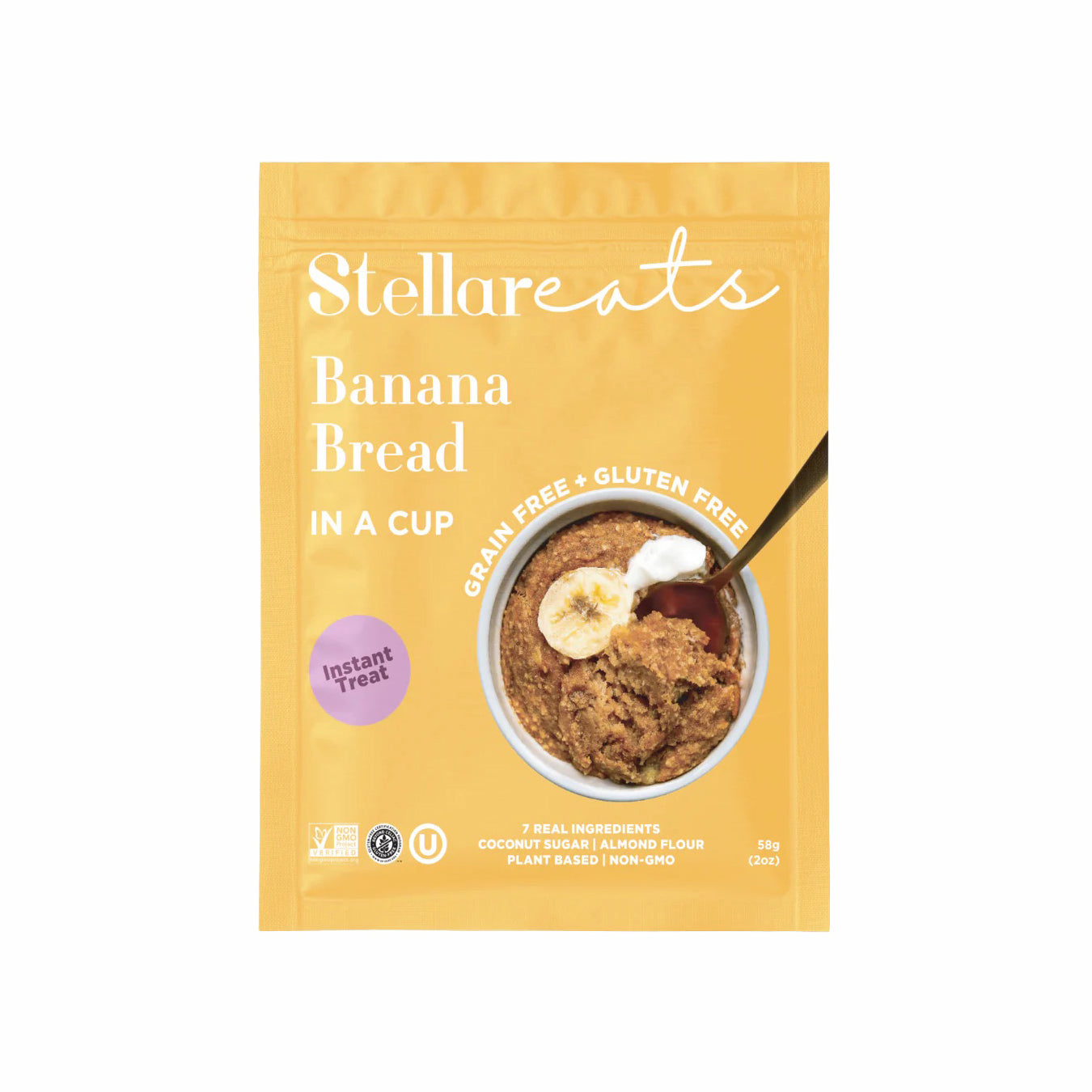 Instant Treat: Banana Bread In A Cup (Single or 8 Pack)