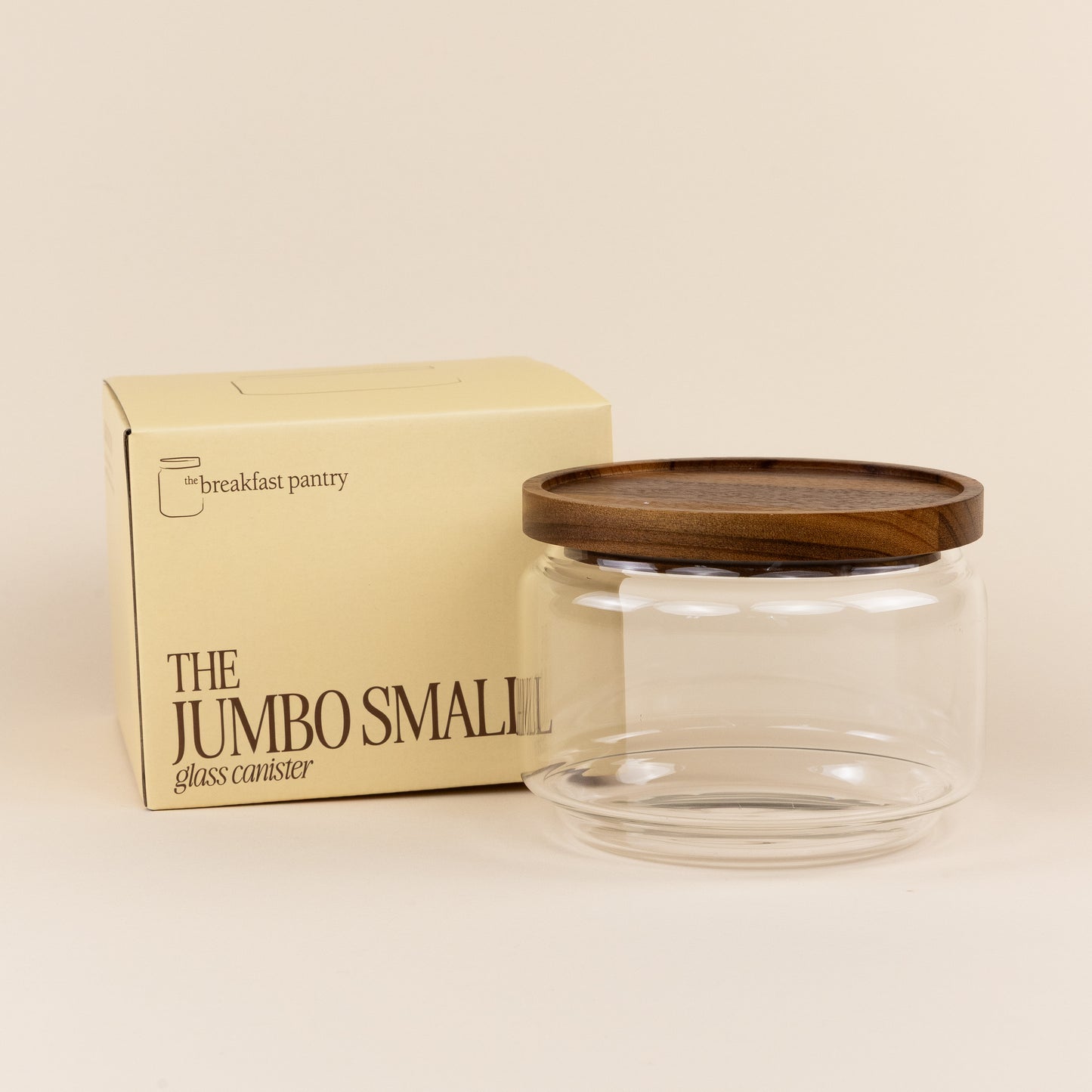 The Jumbo Small Glass Canister