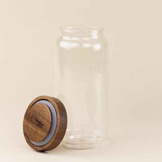 The Large Glass Canister
