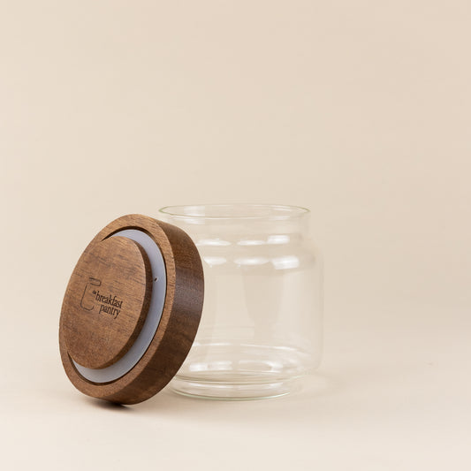 The Small Glass Canister