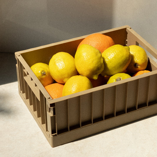 The Medium Crate - Latte