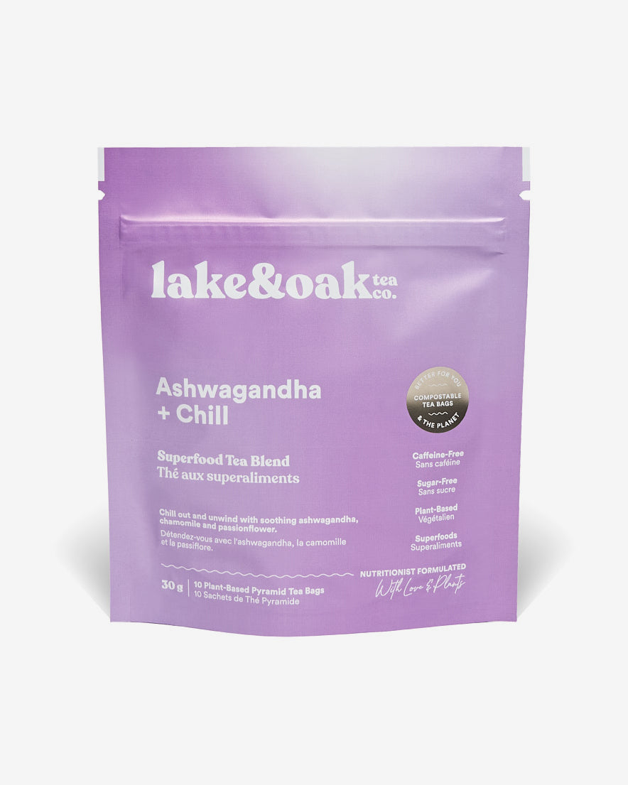 Ashwagandha + Chill Tea (Pyramid Bags)