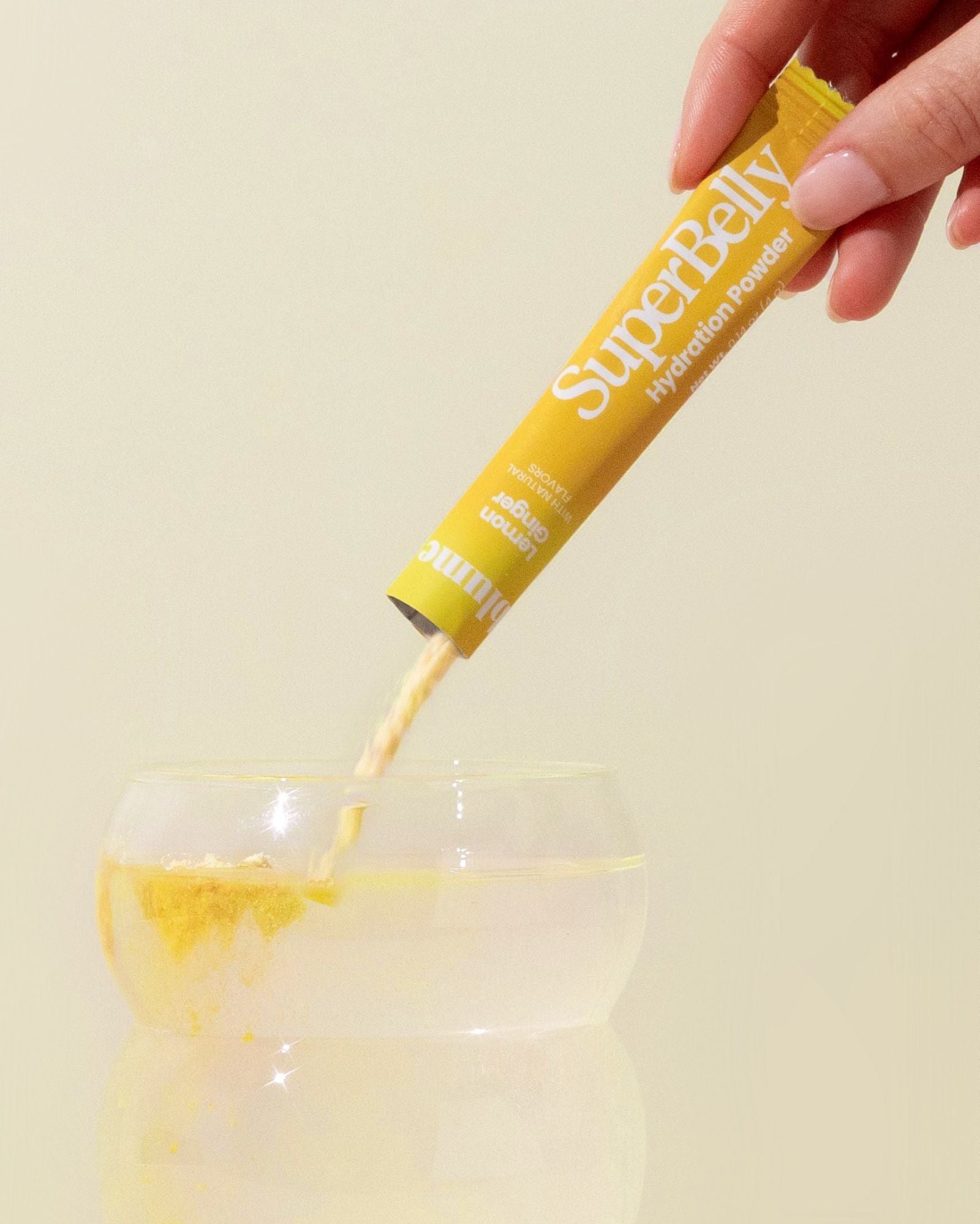 SuperBelly Gut-Building Hydration Powder - Lemon Ginger