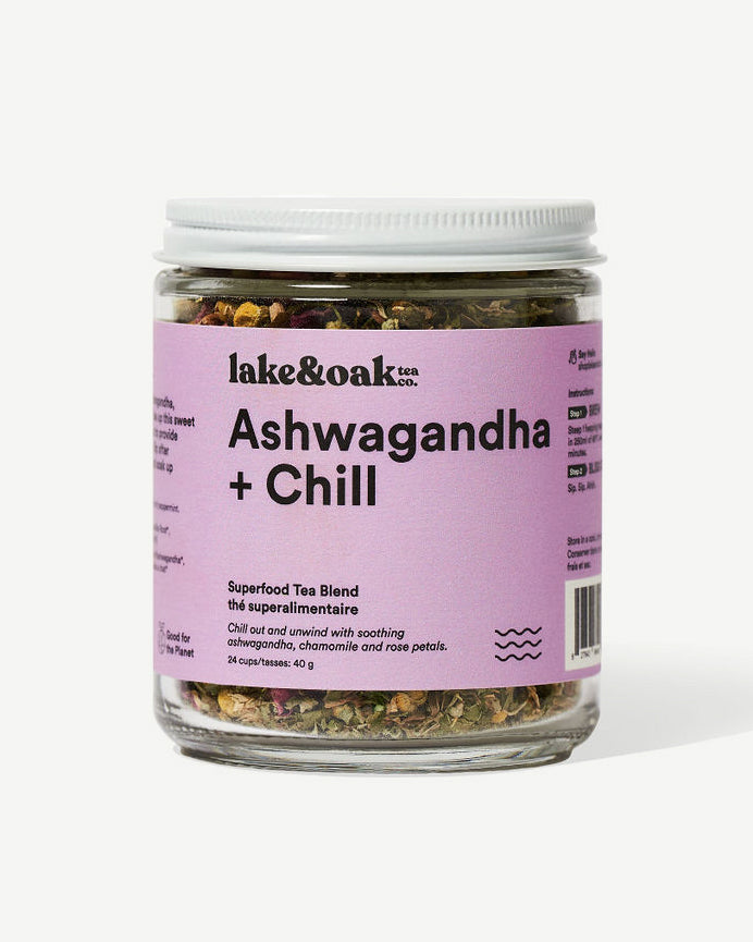 Organic Ashwagandha and Chill Tea