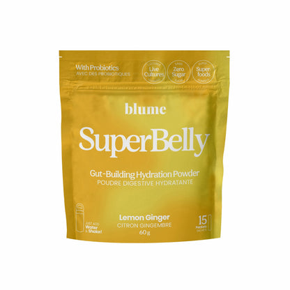 SuperBelly Gut-Building Hydration Powder - Lemon Ginger