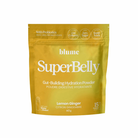 SuperBelly Gut-Building Hydration Powder - Lemon Ginger