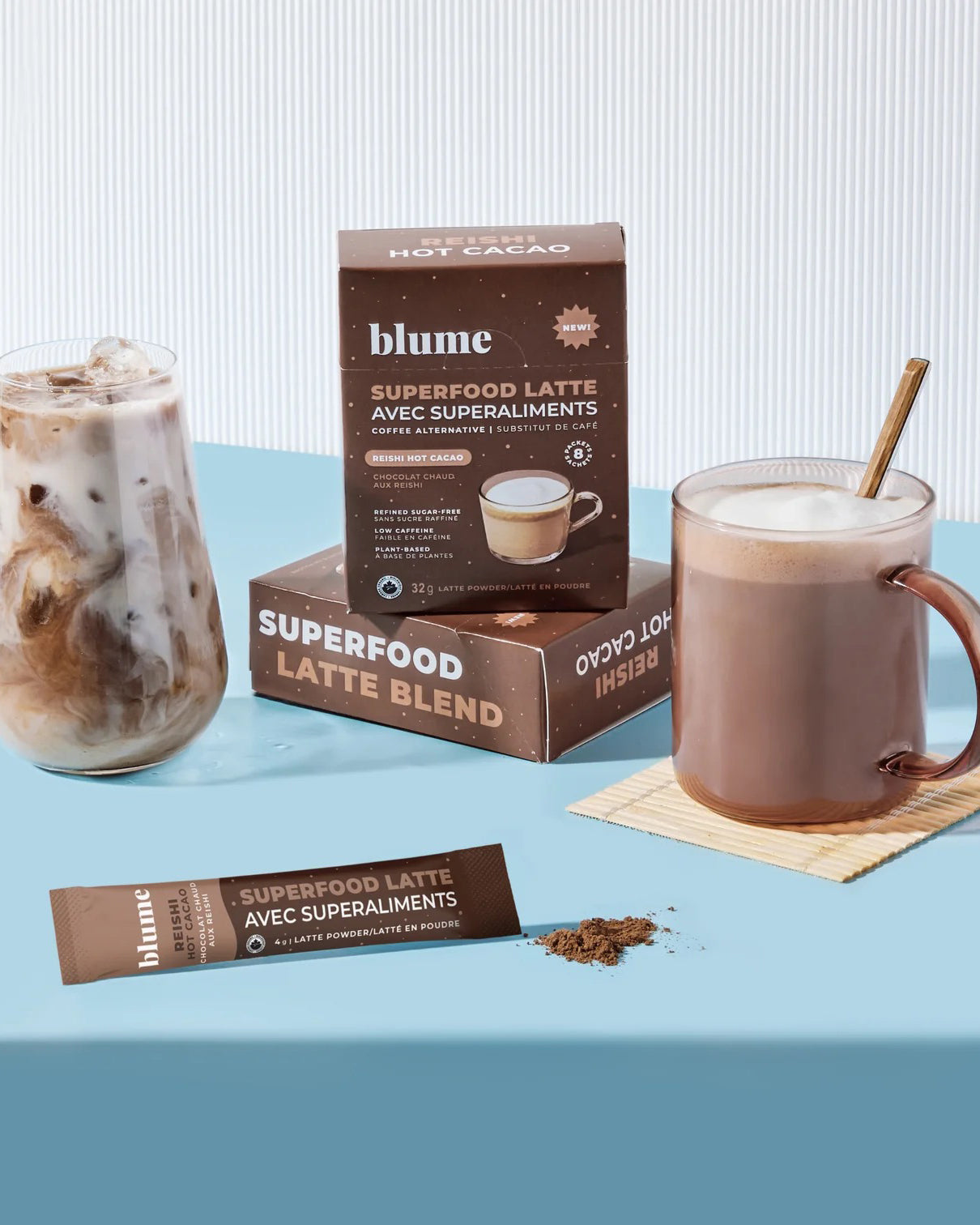 Reishi Hot Cacao Superfood Latte Blend - Single Serve