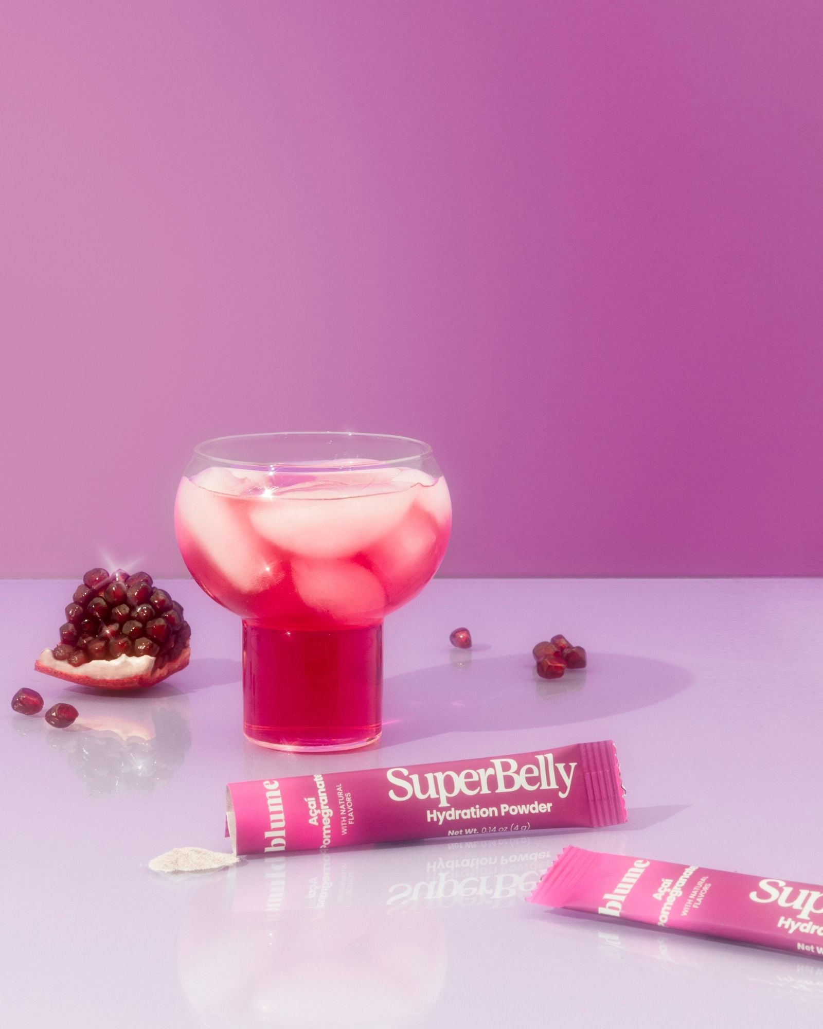 Blume SuperBelly Gut-Building Hydration Powder - Açai Pomegranate 3