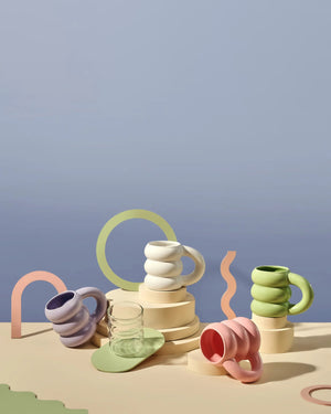 Ceramic Cloud Mug - 4 Colors