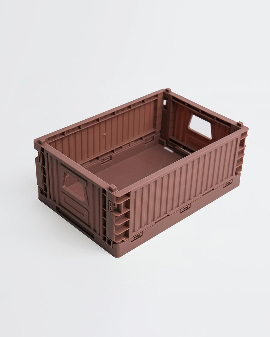 Small Storage Crate - Cocoa