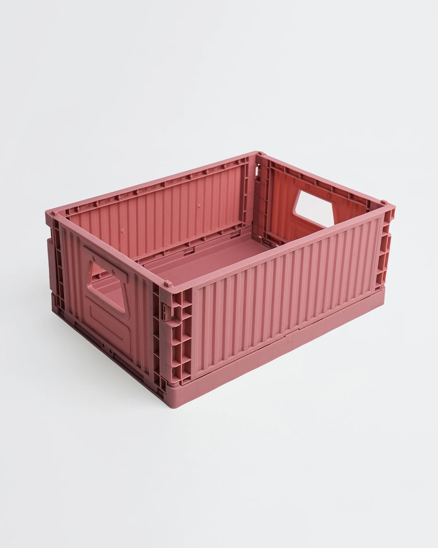 Small Storage Crate - Rose