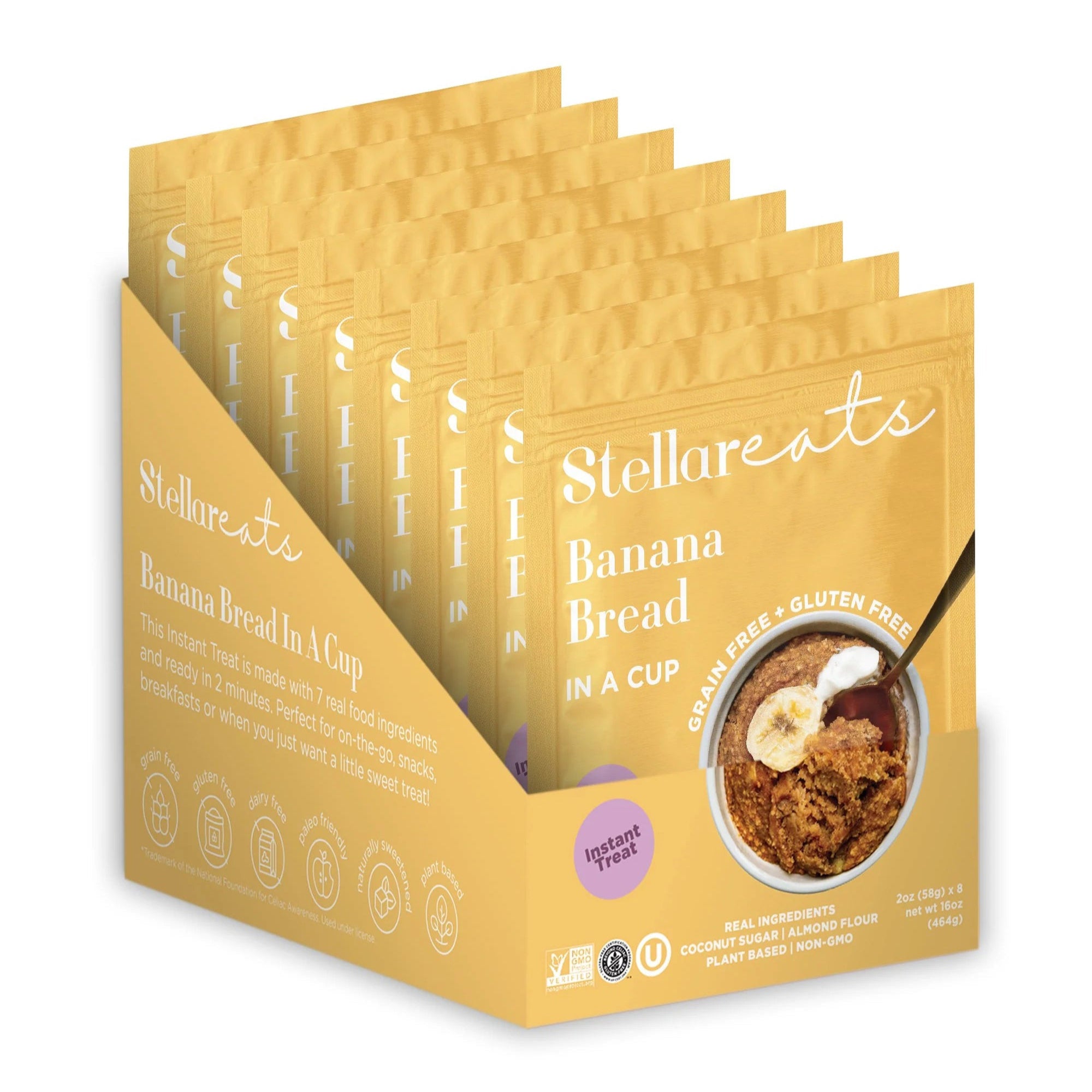 Stellar Eats Instant Treat: Banana Bread In A Cup (Single or 8 Pack) Lifestyle 2