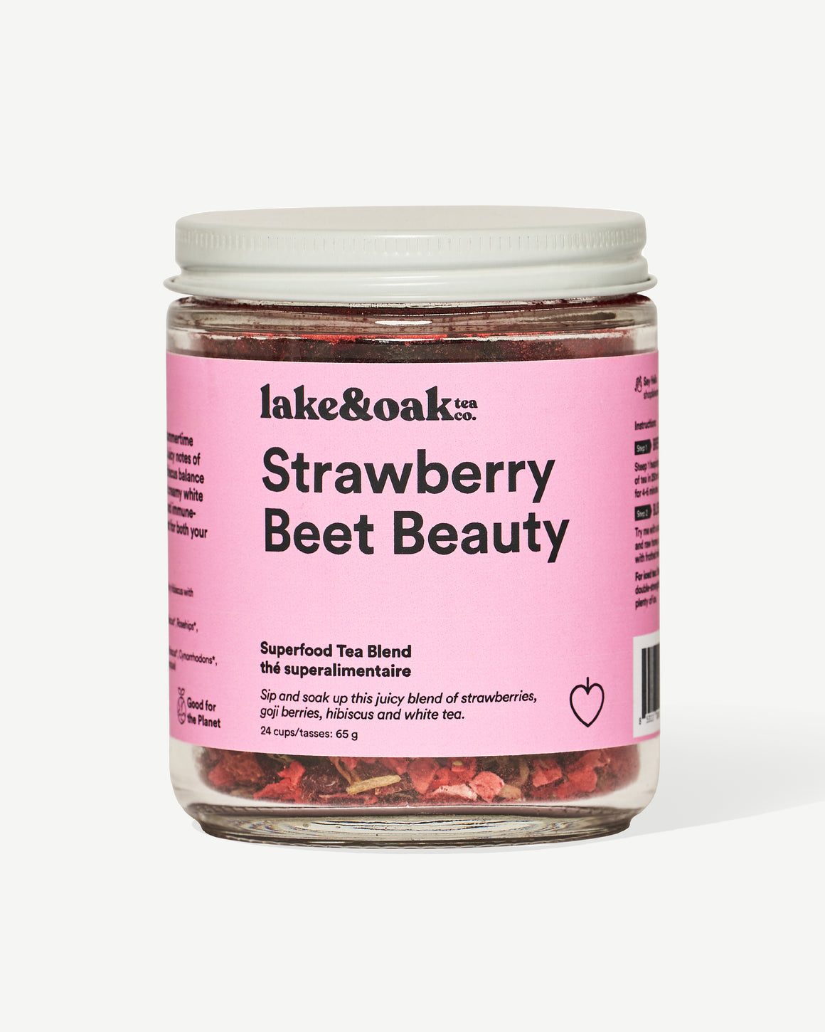 Organic Strawberry Beet Beauty Tea