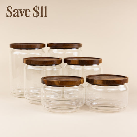 The Jumbo Six Canister Set