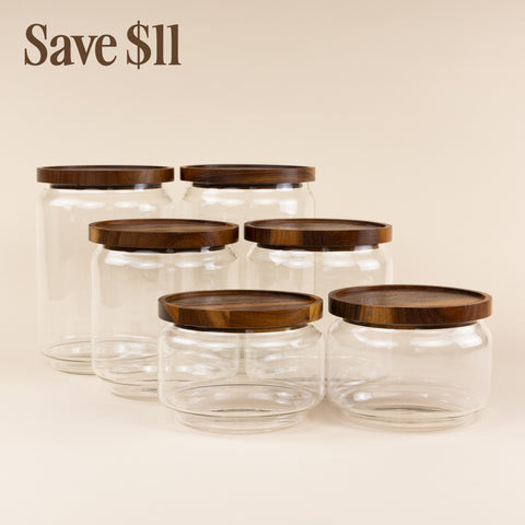 The Jumbo Six Canister Set