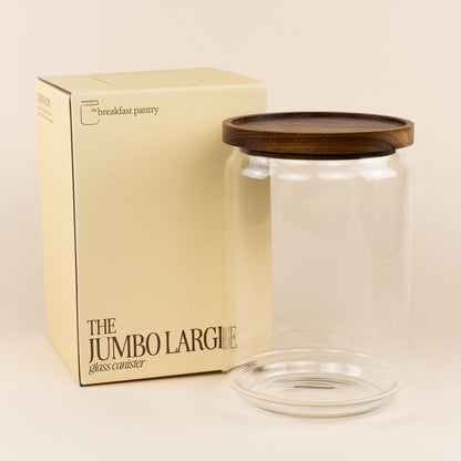 The Jumbo Large Glass Canister
