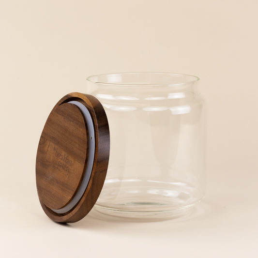 The Jumbo Medium Glass Canister
