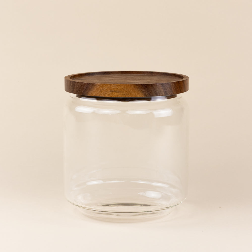The Jumbo Medium Glass Canister