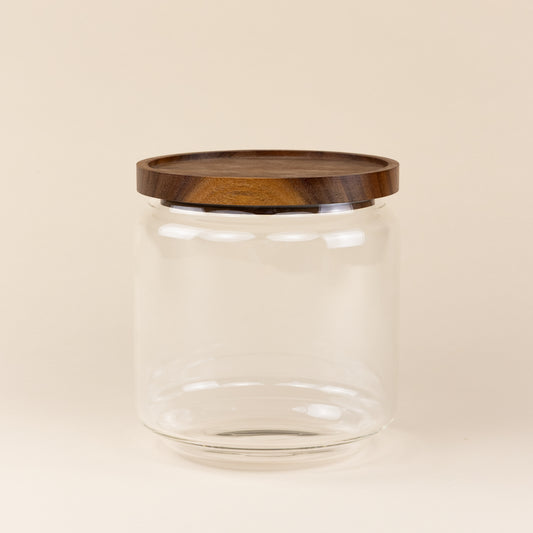 The Jumbo Medium Glass Canister
