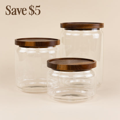 The Key Three Jumbo Canister Set