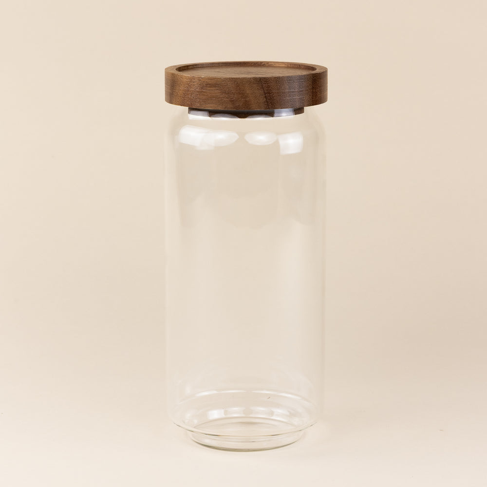 The Large Glass Canister