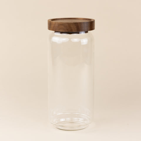 The Large Glass Canister