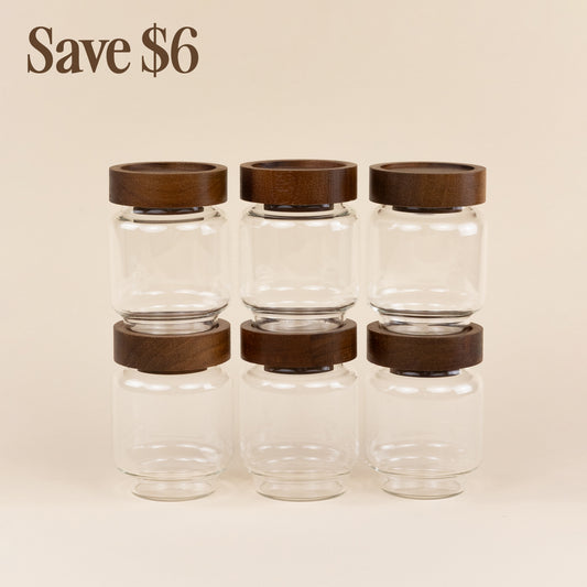 The Mini Six Canister Set