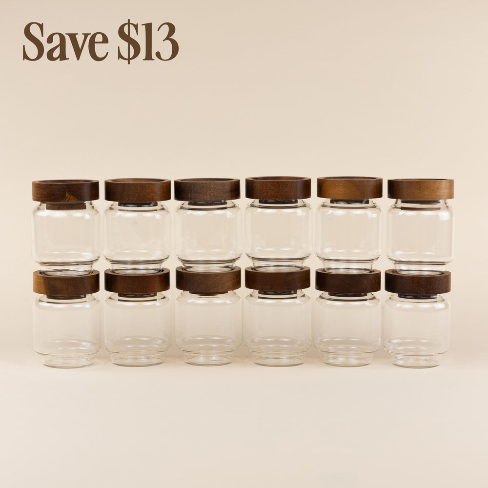 The Mini Twelve Canister Set