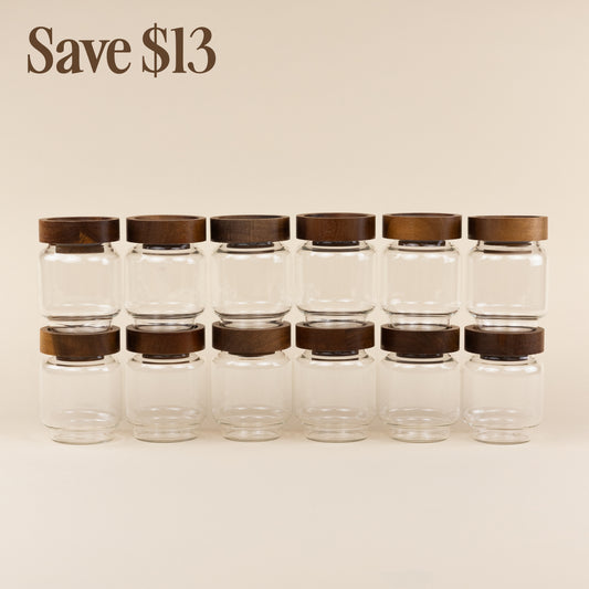 The Mini Twelve Canister Set