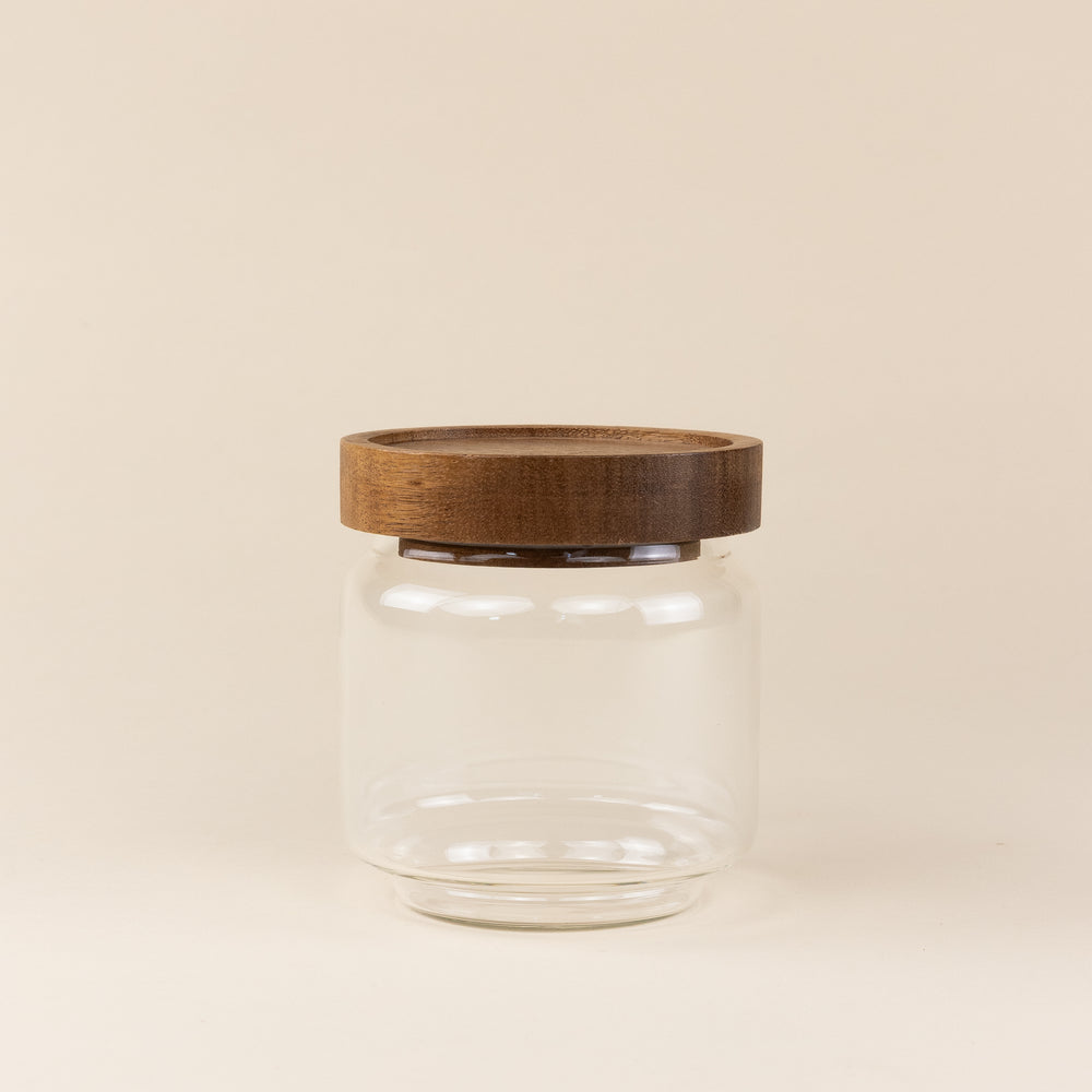 The Small Glass Canister
