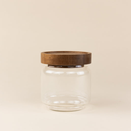 The Small Glass Canister