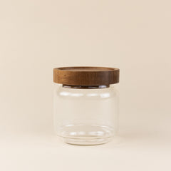 The Small Glass Canister