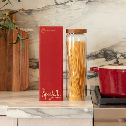 The Spaghetti Glass Canister