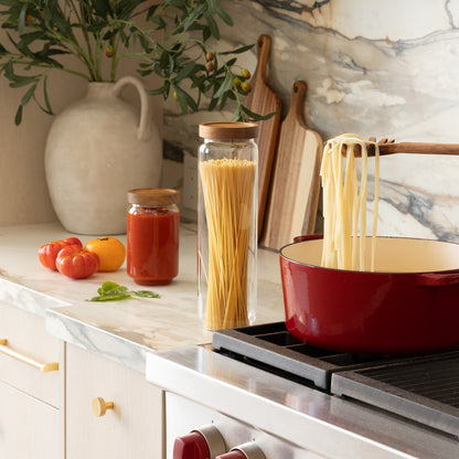 The Spaghetti Glass Canister