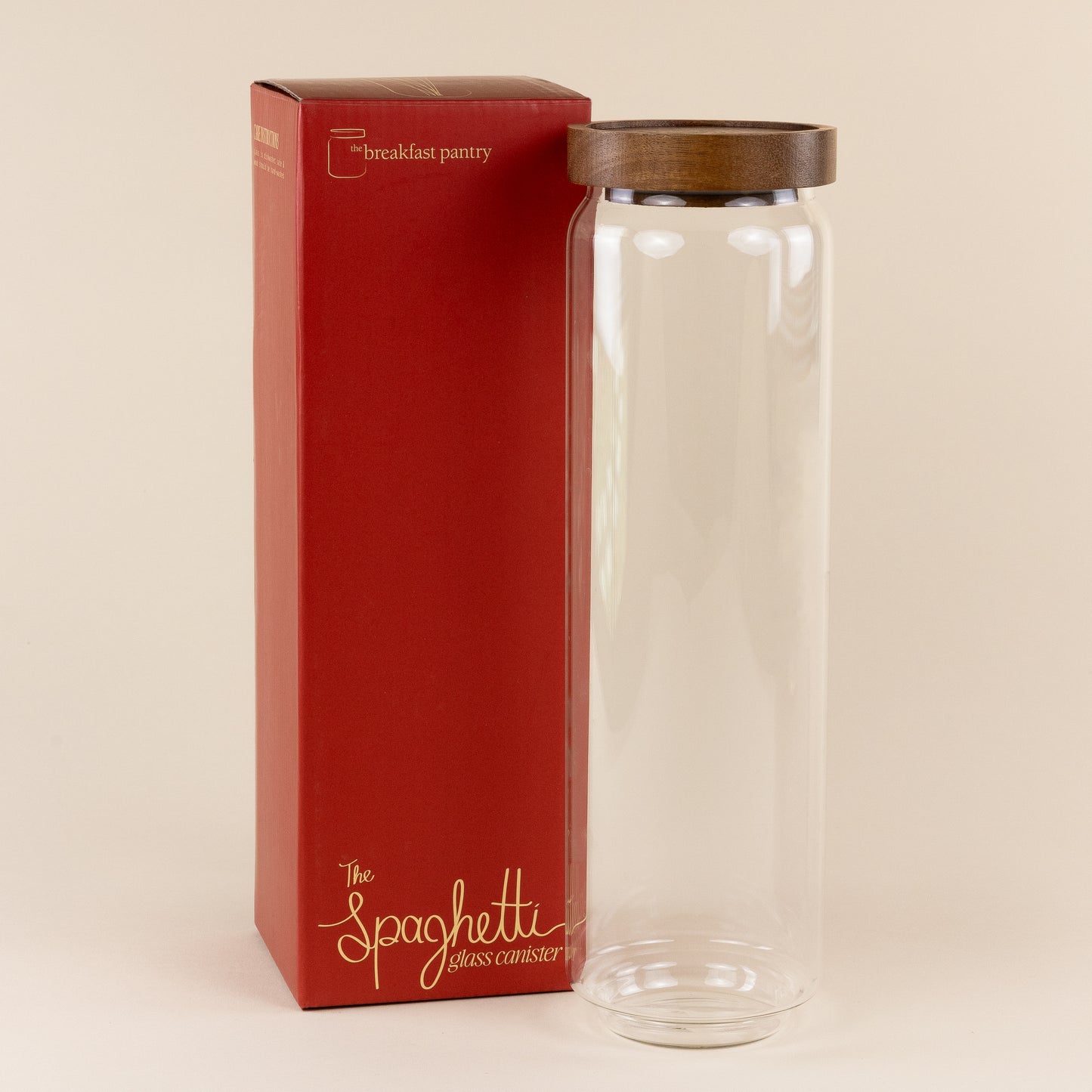 The Spaghetti Glass Canister