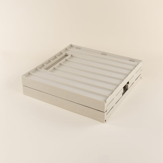 The Square Crate - Oatmilk