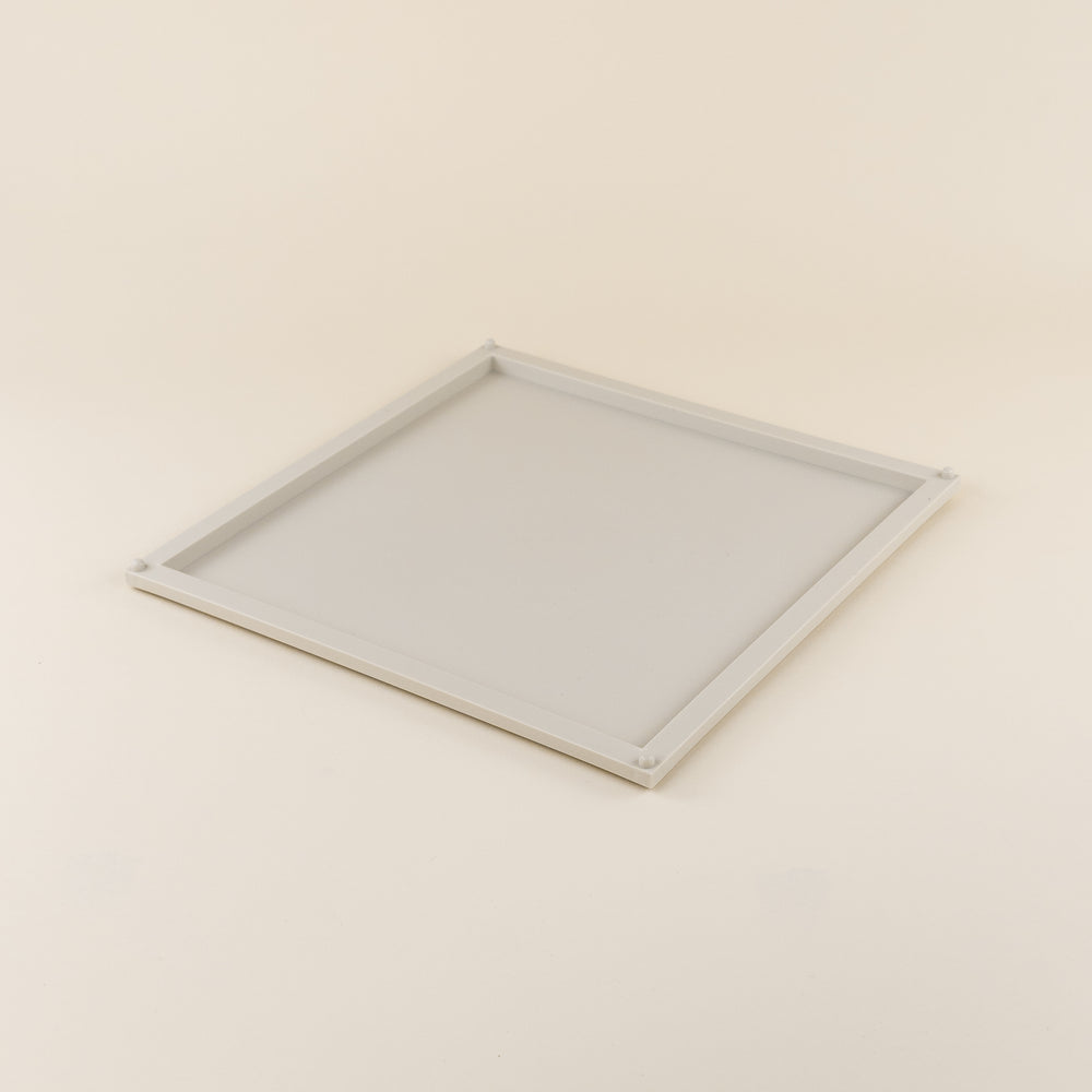 The Square Crate Lid - Oatmilk