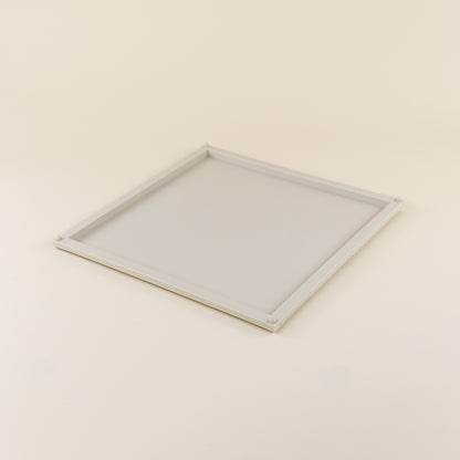 The Square Crate Lid - Oatmilk