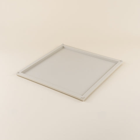 The Square Crate Lid - Oatmilk