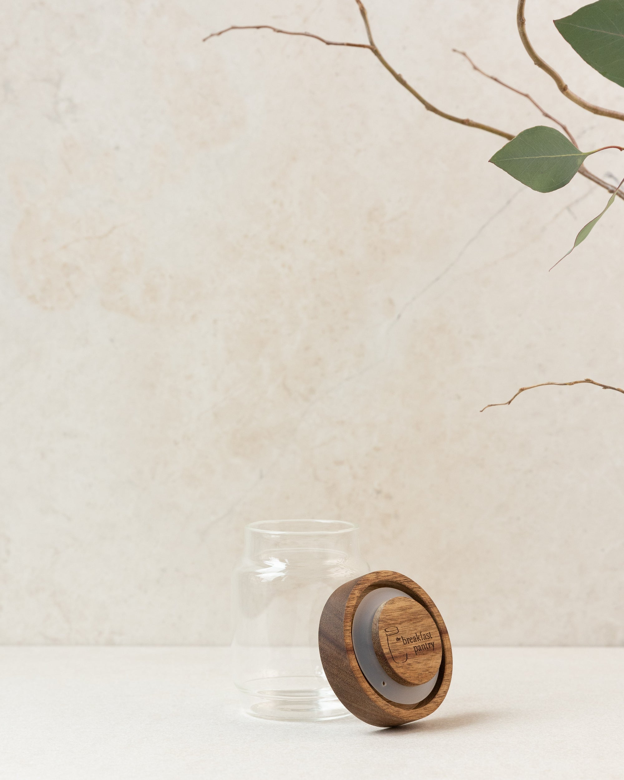 The Breakfast Pantry Mini Glass Canister 