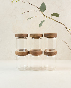 Mini Glass Canister Sets