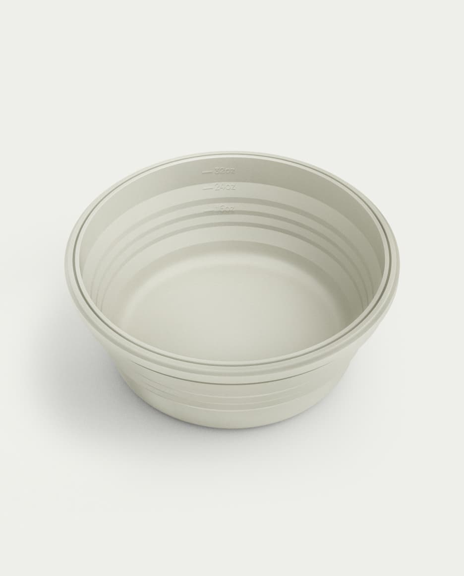 36 oz Collapsible Bowl - Oat