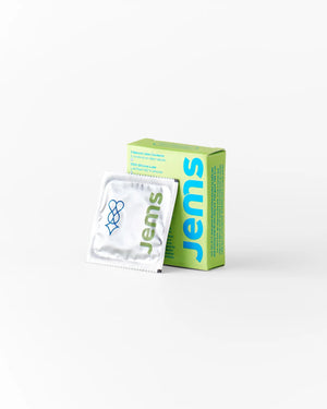 Jems All Natural Latex Condoms - 3 Pack