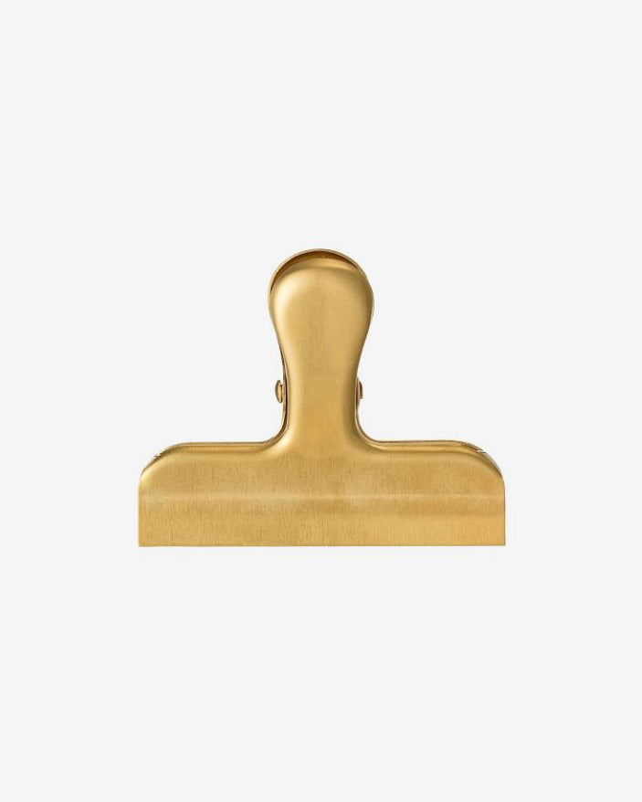 Bloomingville Stainless Steel Gold Bag Clip