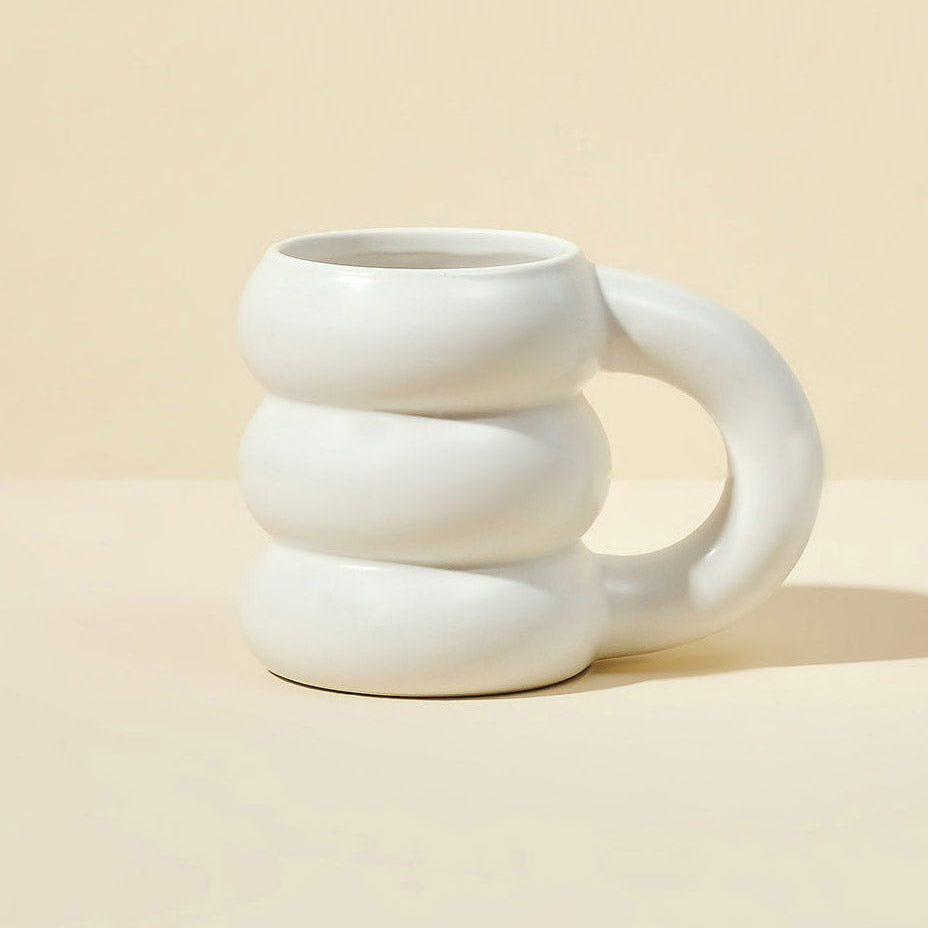 Blume Ceramic Cloud Mug - White
